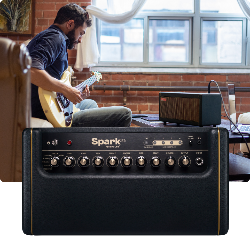 Spark | 40W Smart Guitar Amp & App – Canada - Positive Grid